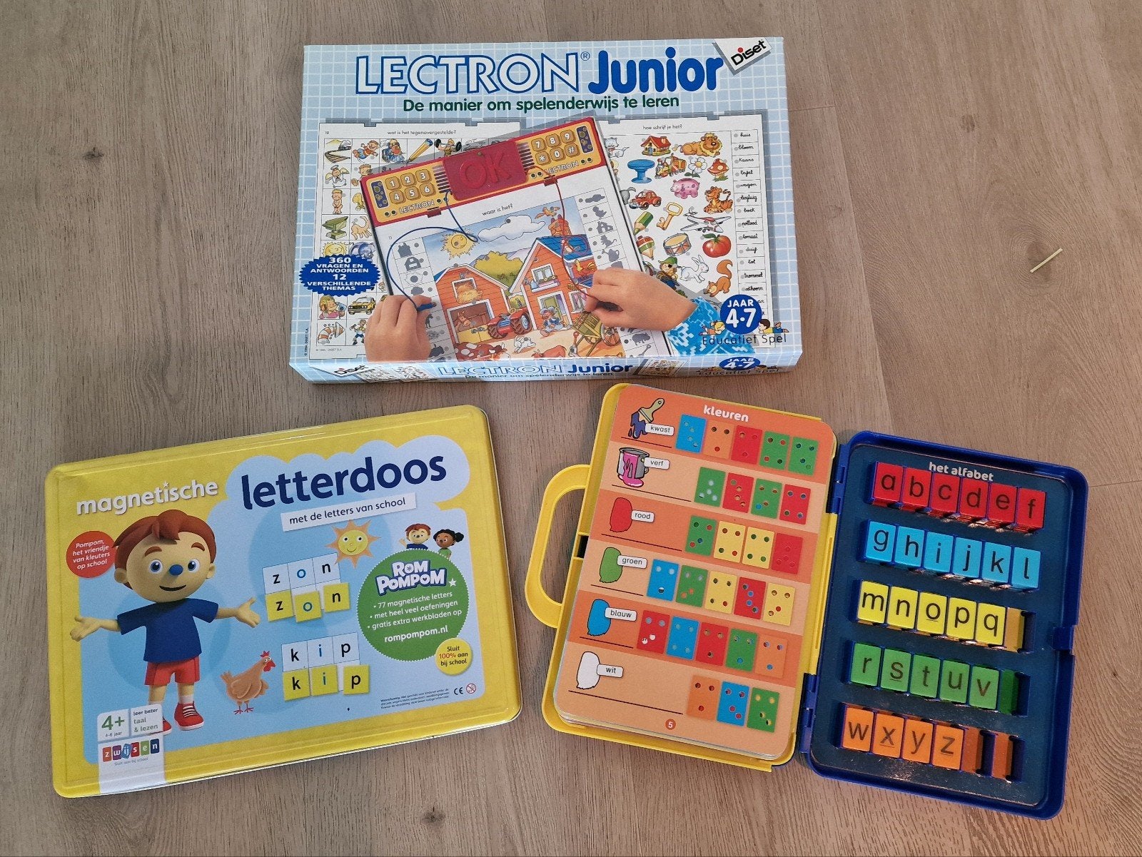Leerzame spellen voor beginnende lezers:, Kinderen en Baby's, Ophalen, Zo goed als nieuw, Taal en Lezen, Met licht