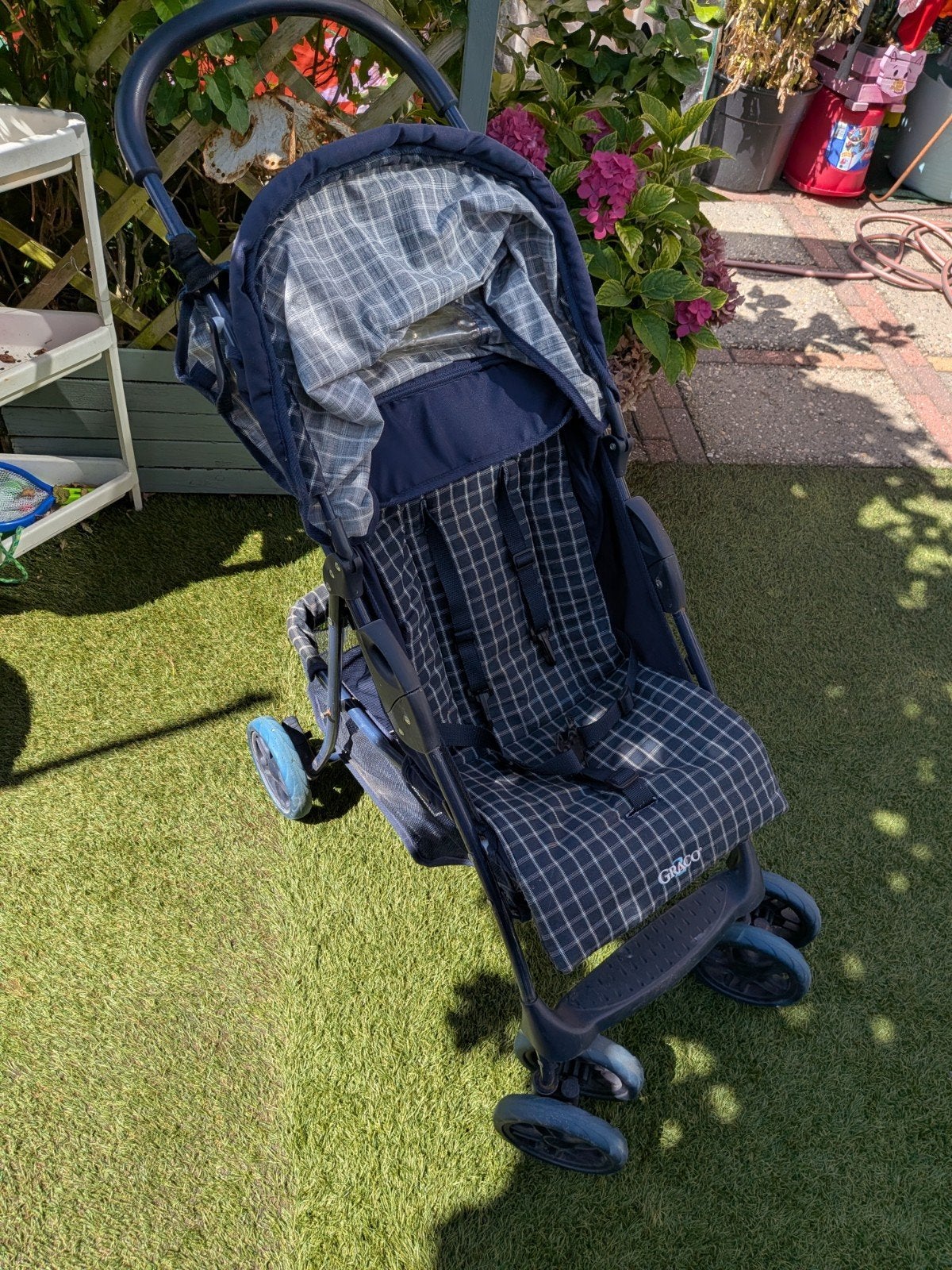 inklapbare buggy, Kinderen en Baby's, Buggy's, Ophalen, Gebruikt, Overige merken, Verstelbare rugleuning