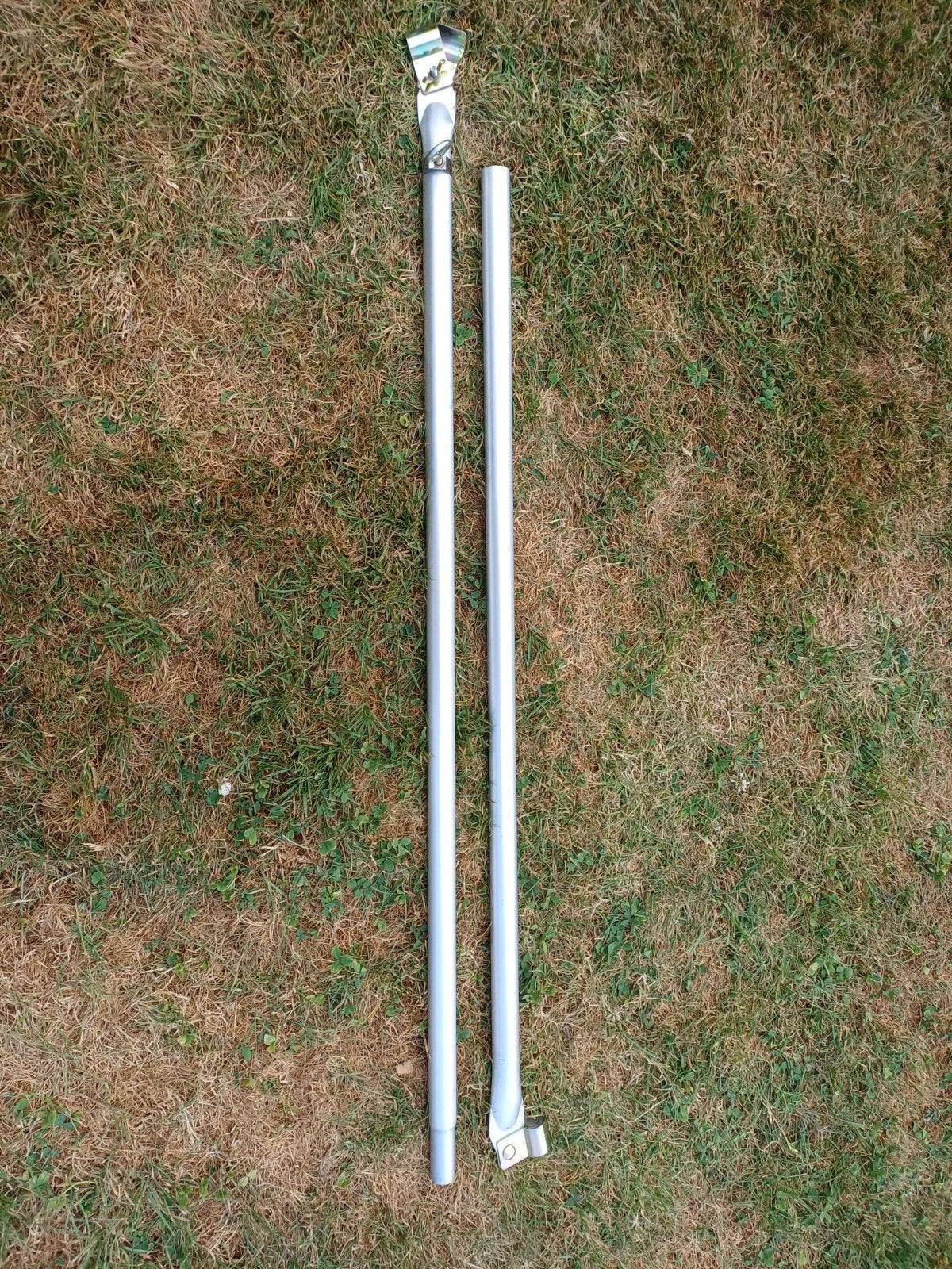 Verstelbare aluminium verandastang 180-250 cm, Ophalen, Zo goed als nieuw
