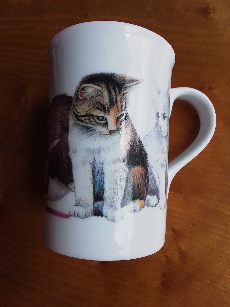 Mok "Katten" van  Jameson & Tailor, Huis en Inrichting, Keuken | Servies, Nieuw, Overige stijlen, Porselein, Mok