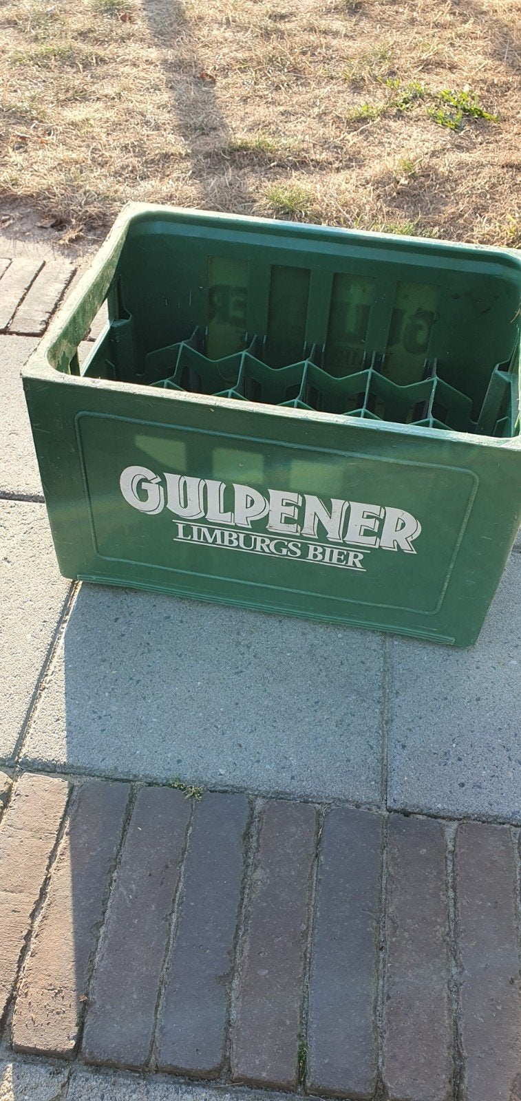 Gulpener bierkrat - Groen, Ophalen