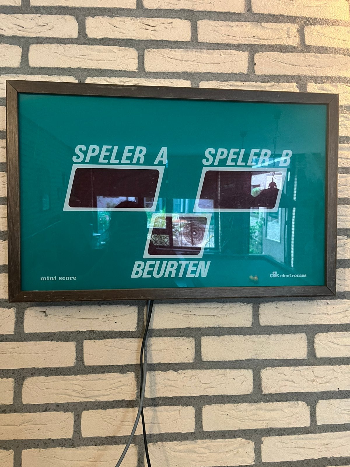 Telbord biljart, Ophalen, Biljarttafel