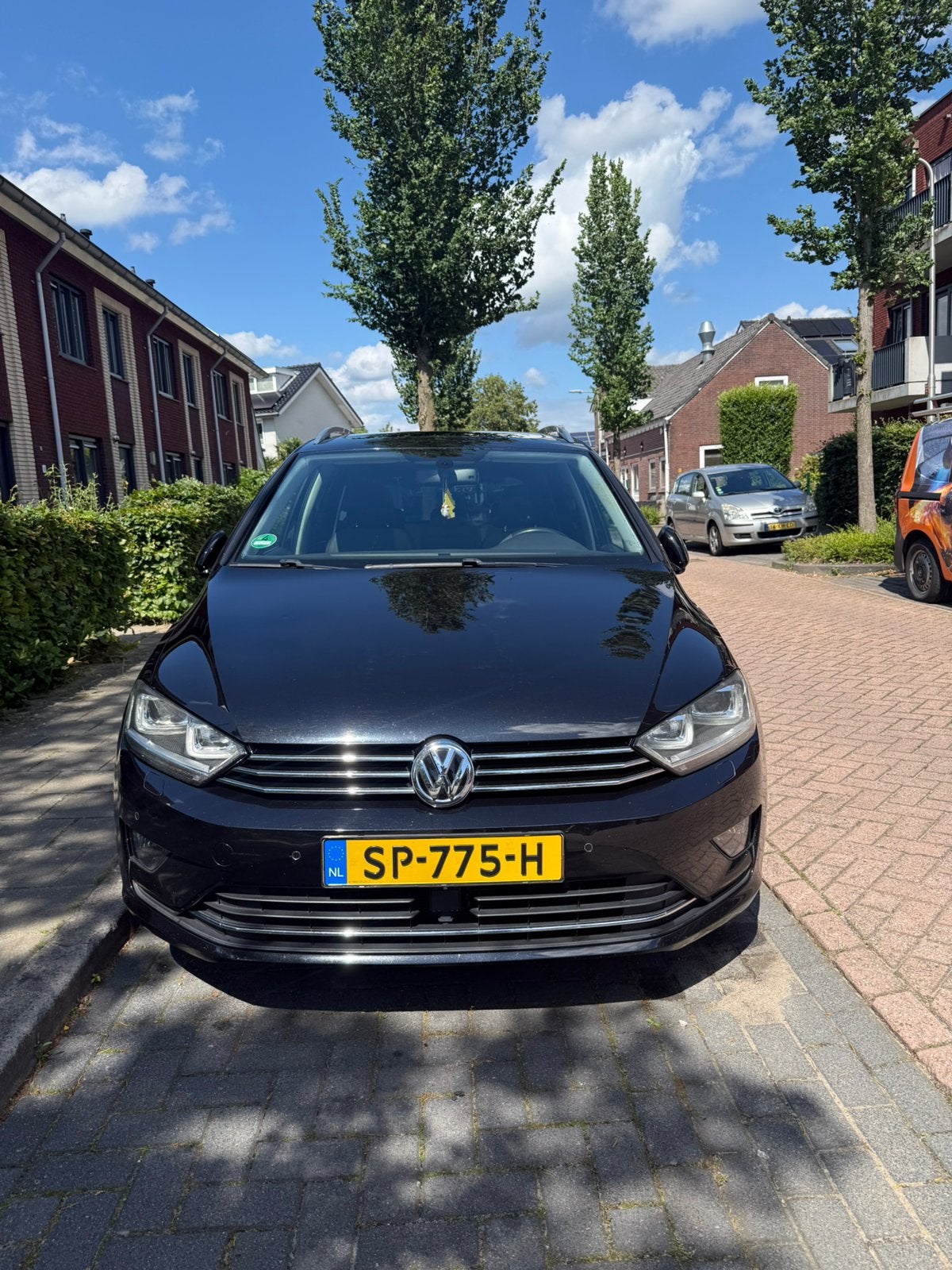 Volkswagen Golf Sportsvan 1.4 TSI 92KW DSG 2015 Zwart, Auto's, 125 pk, 4 cilinders, 1283 kg, Zwart