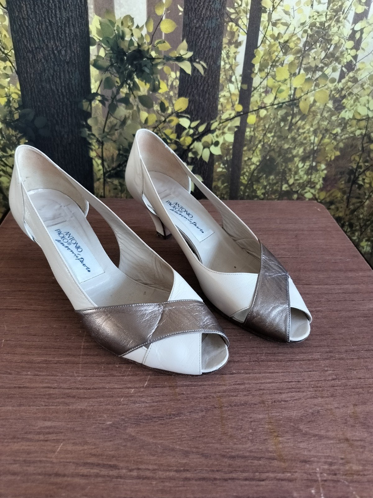 Antonio Paolo vintage pumps. Maat 37, Ophalen of Verzenden, Zo goed als nieuw, Zwart