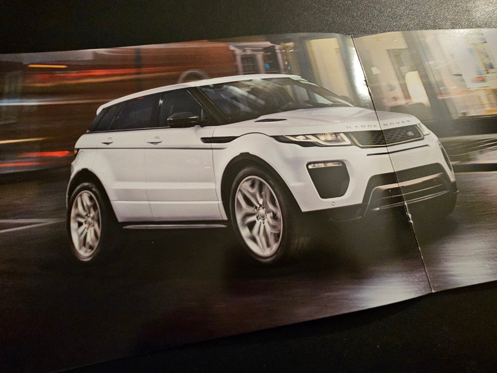 Brochure Range Rover Evoque, Ophalen of Verzenden, Zo goed als nieuw, Overige merken