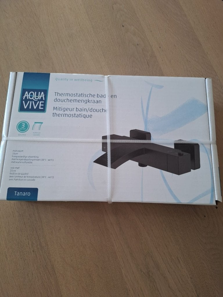 Aquavive Thermostatische badkraan., Ophalen of Verzenden, Nieuw, Bad