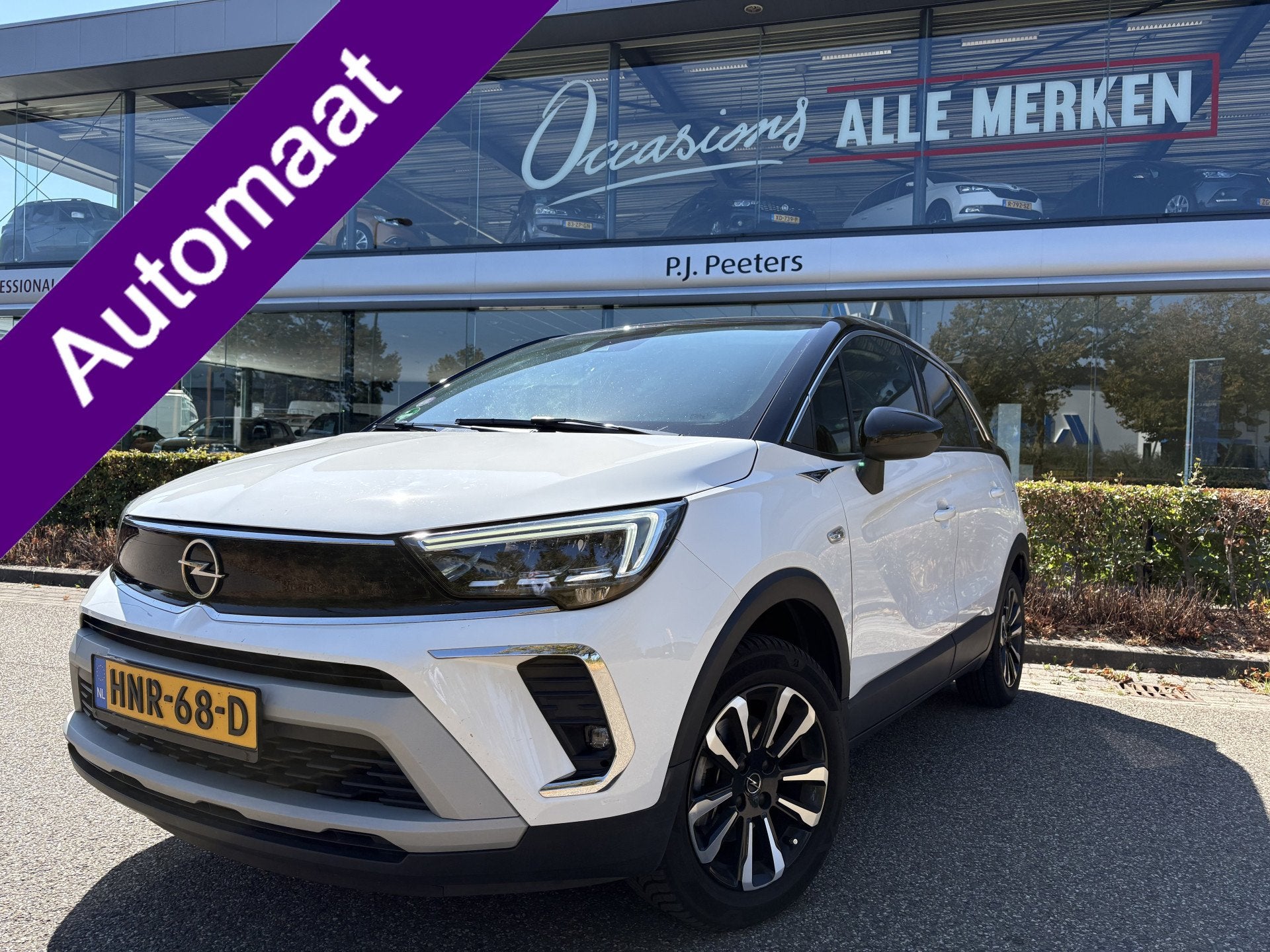 Opel Crossland 1.2 Turbo Elegance Achteruitrijcamera - Airco, Gebruikt, Euro 6, 1199 cc, Verwarmde buitenspiegels