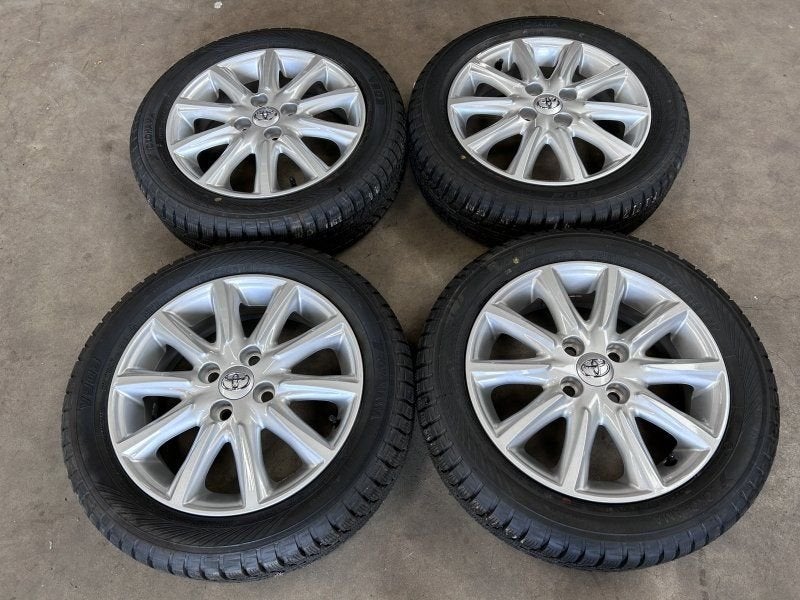 15 inch originele velgen + winterbanden Toyota Aygo, 15 inch, -, -, Banden en Velgen