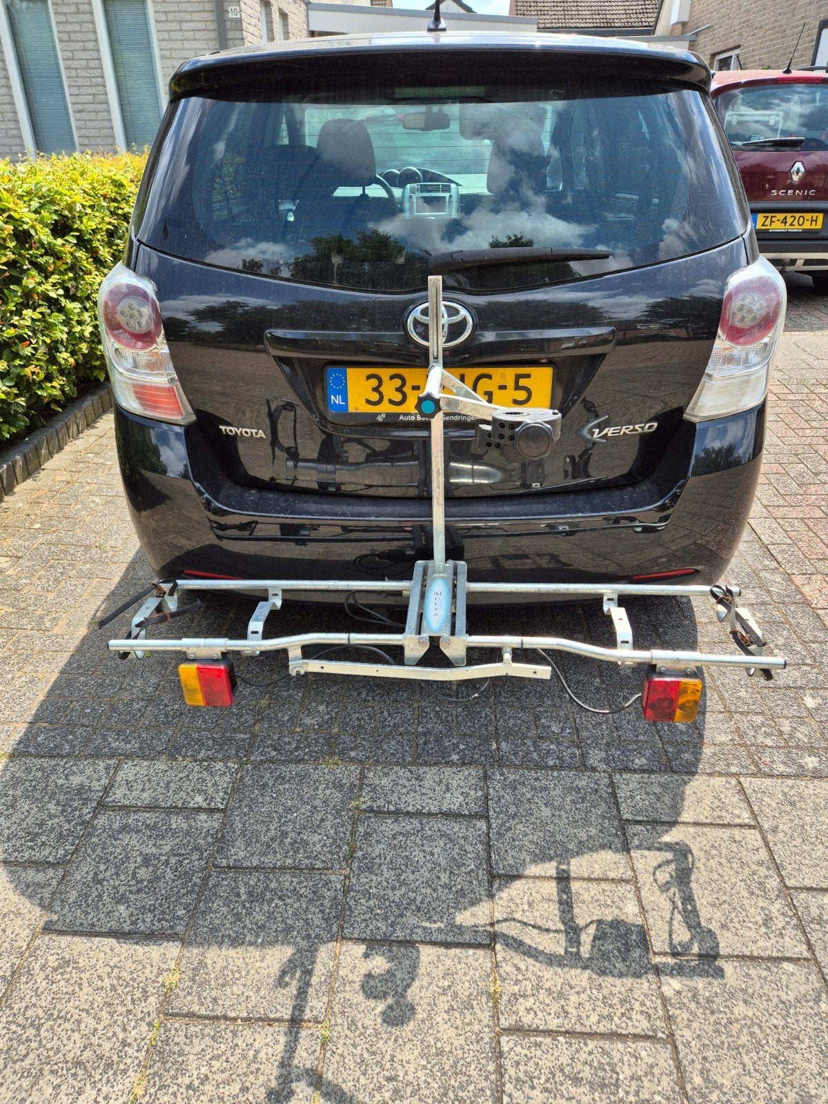 Multa trekhaakdrager voor 2 fietsen, Auto diversen, Fietsendragers, Gebruikt, Trekhaakdrager, 2 fietsen, Ophalen