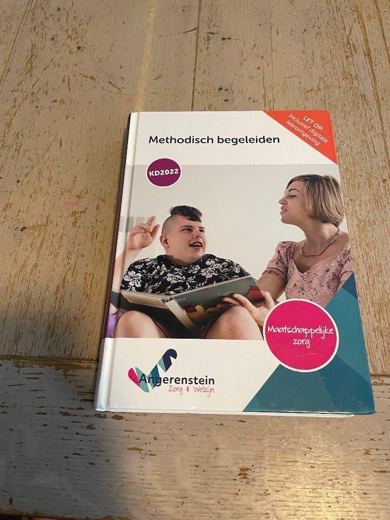 Methodisch begeleiden, Boeken, Studieboeken en Cursussen, Ophalen, Zo goed als nieuw, MBO, Angerenstein Welzijn