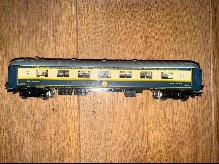 Jouef Playcraft Pullman rijtuig CIWL 4029 H0 vintage, Gebruikt, Gelijkstroom, Jouef, Wagon