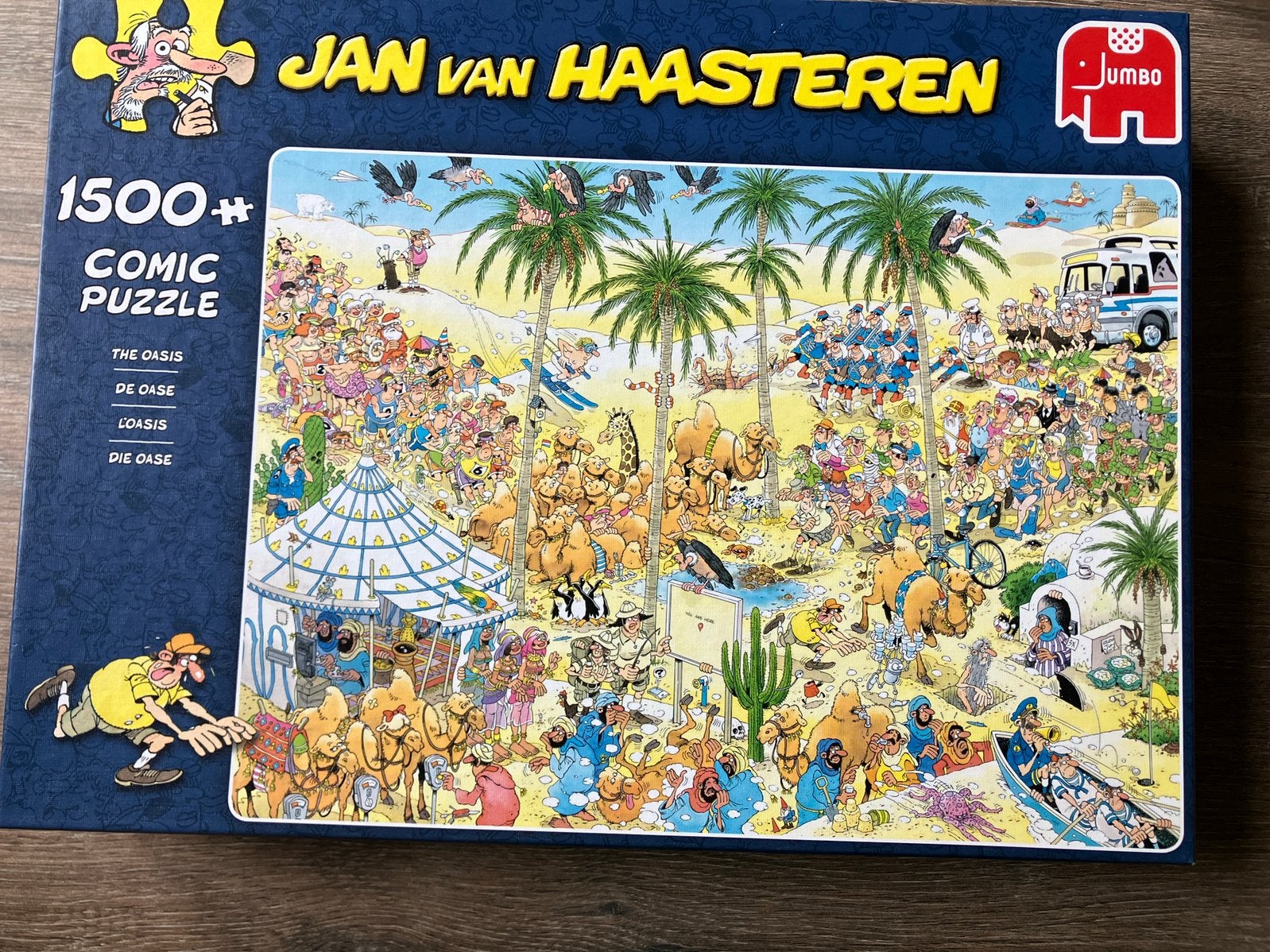 Jan van Haasteren 1500 st., Ophalen, 500 t/m 1500 stukjes, Zo goed als nieuw
