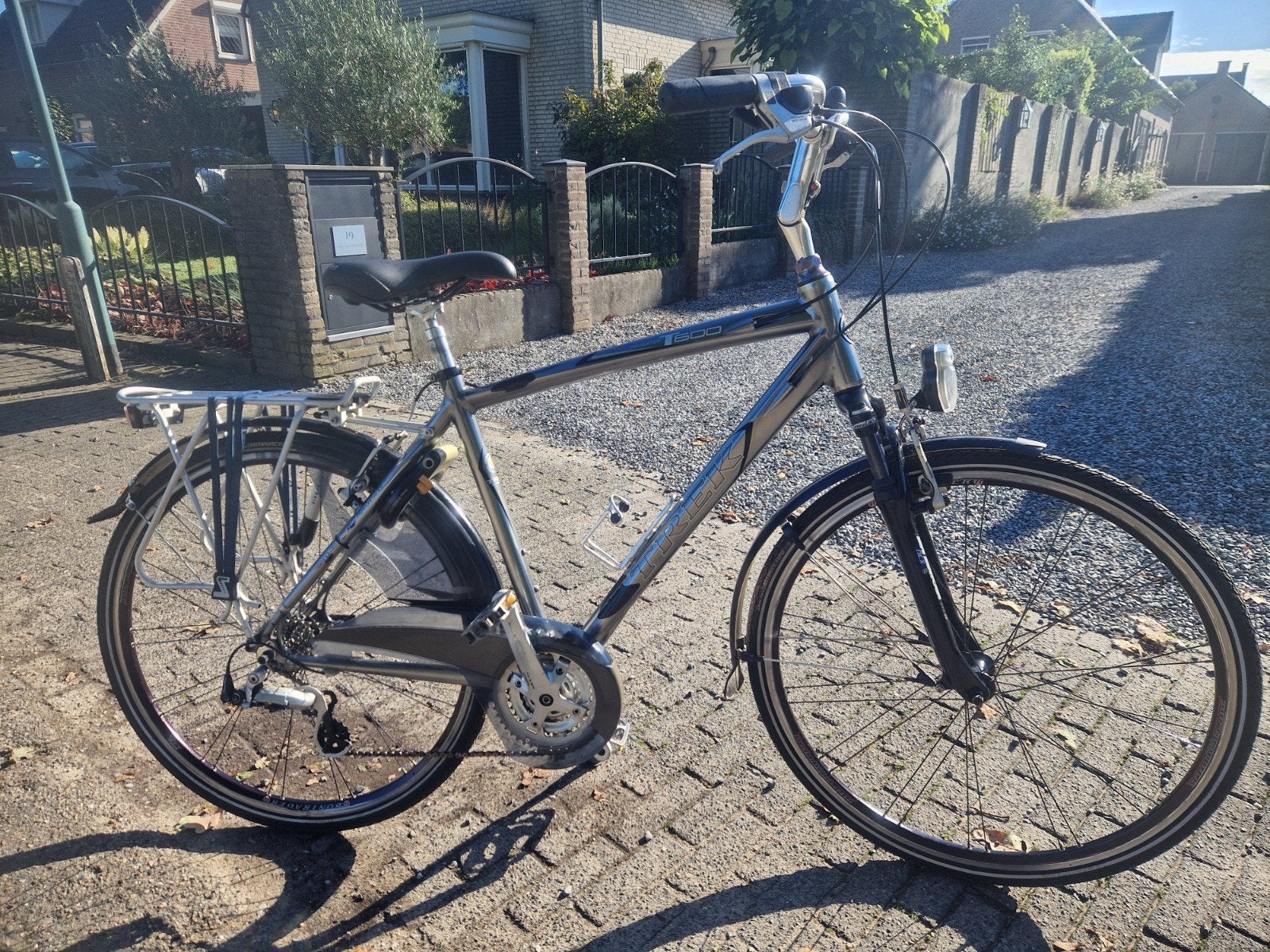 herenfiets fiets trek 28 inch, Gebruikt, 49 tot 53 cm, Meer dan 20 versnellingen, Ophalen