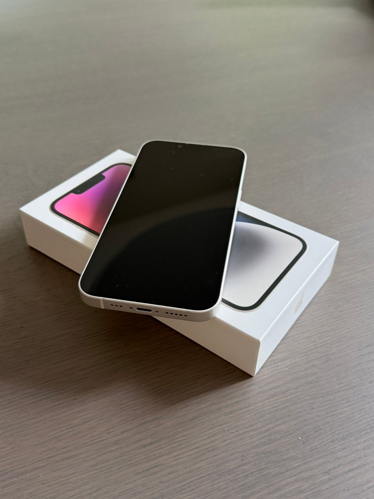 iPhone 14 wit 256 gb, Telecommunicatie, 83 %, Wit, Zo goed als nieuw, Zonder simlock