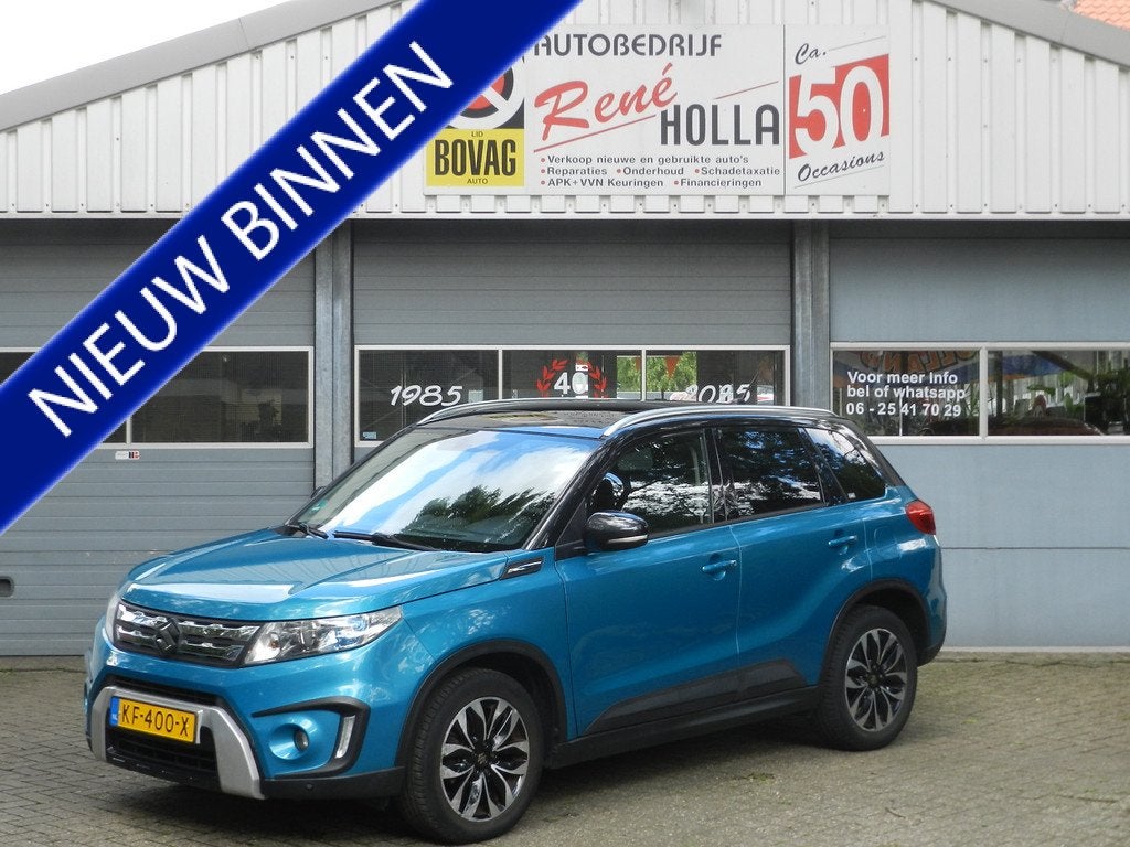 Suzuki Vitara 1.6 High Executive Navi Camera Climate en Crui, Auto's, Suzuki, Voorwielaandrijving, 4 cilinders, Origineel Nederlands