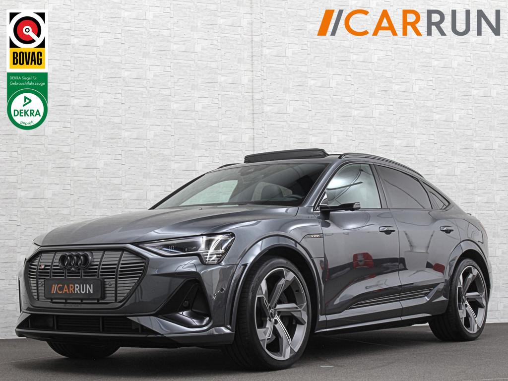 Audi e-tron Sportback S 504pk | RS-Stoelen | Panorama | 360, Auto's, Gebruikt, Met garantie (alle), Leder, SUV of Terreinwagen