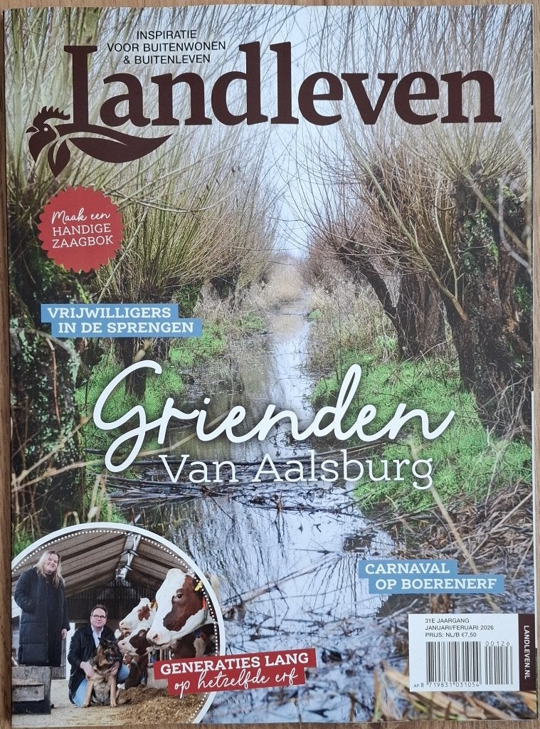 Landleven magazine januari/februari 2026, Ophalen of Verzenden, Zo goed als nieuw, Overige typen
