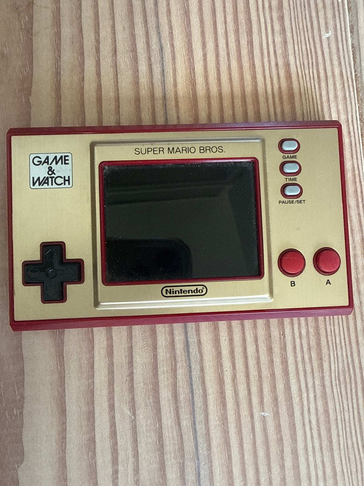 Nintendo Game & Watch Super Mario Bros. (Goud/Rood), Spelcomputers en Games, Spelcomputers | Overige, Ophalen of Verzenden, Nintendo