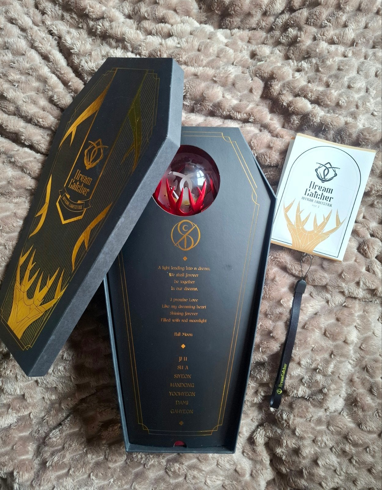 Kpop Dreamcatcher Official Lightstick ver.1, Ophalen of Verzenden, Zo goed als nieuw, Gebruiksvoorwerp