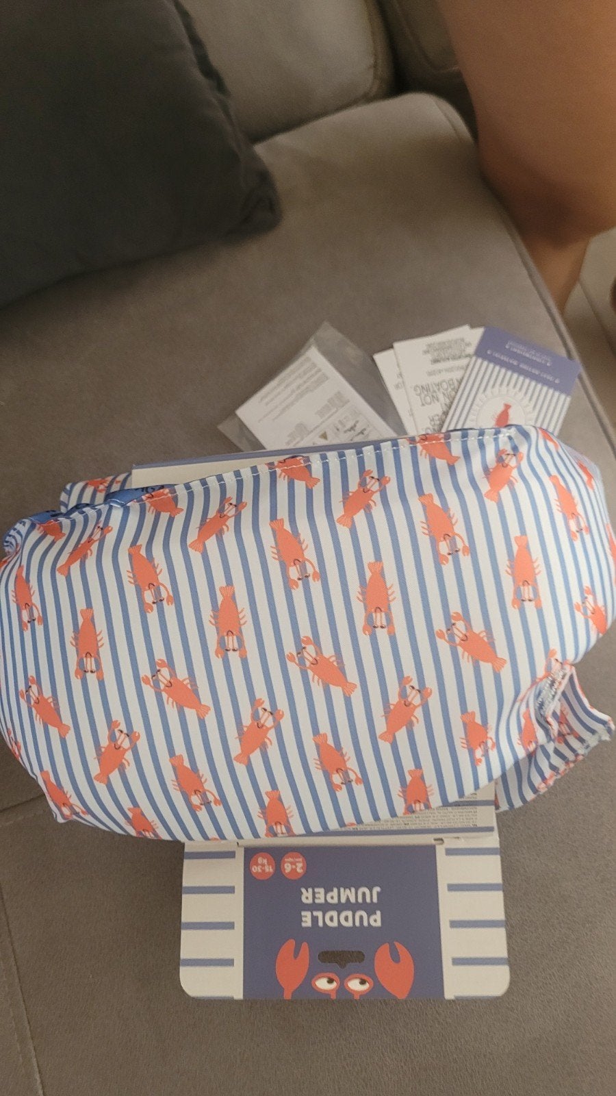 Puddle Jumper zwemvest met kreeftenprint, Ophalen of Verzenden, Nieuw