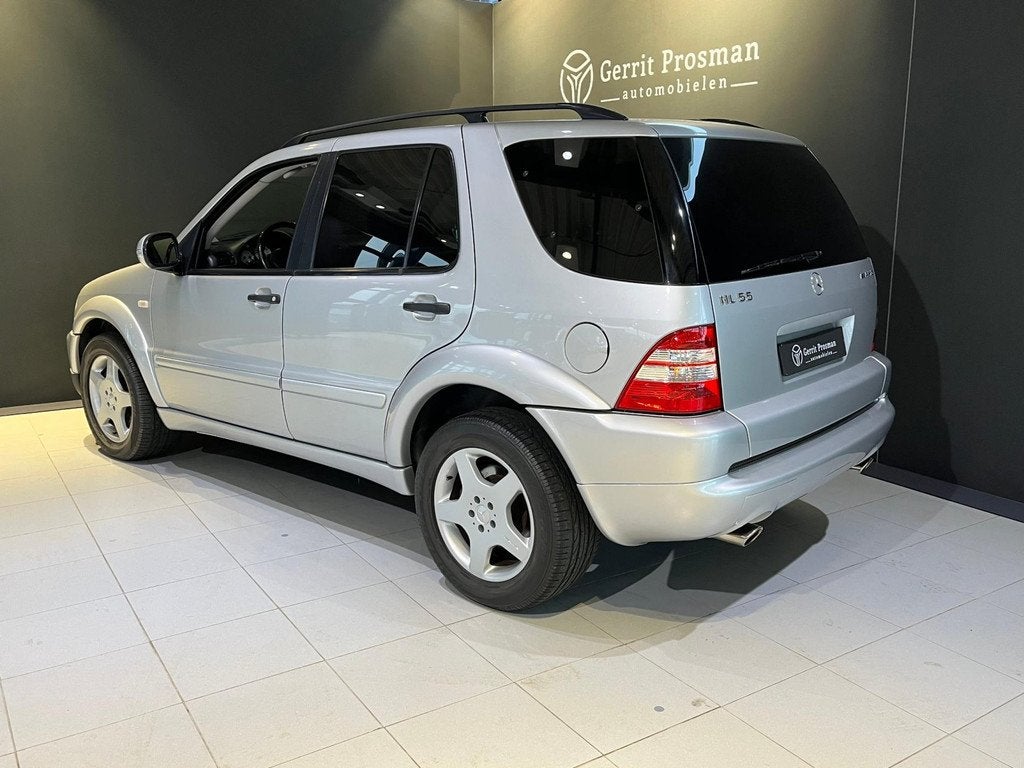 Mercedes-Benz M-klasse 55 AMG (Let op! BTW verrekenbaar), Auto's, Mercedes-Benz, Automaat, Gebruikt, 347 pk, Leder
