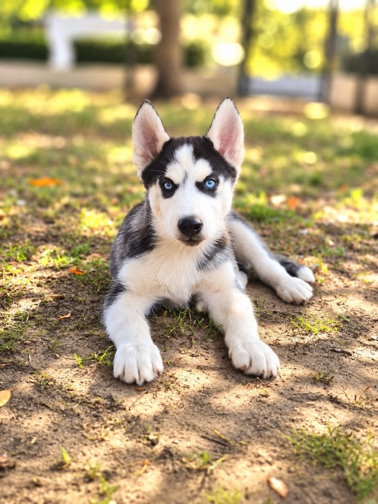 Pragtige husky pup zoekt gouden mandje!!, België, 15 weken tot 1 jaar, Reu, CDV (hondenziekte)