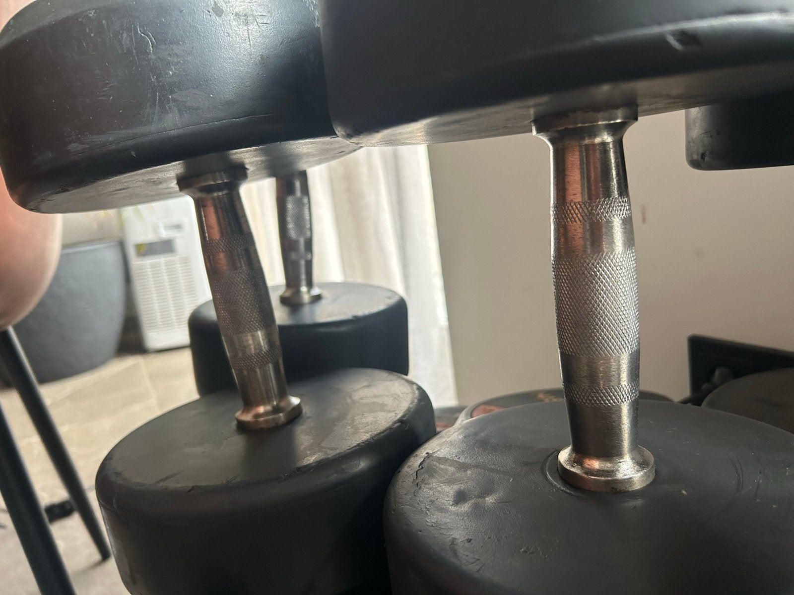Professionele Hastings Dumbbells - Diverse Gewichten, Ophalen of Verzenden, Zo goed als nieuw, Benen, Dumbbell