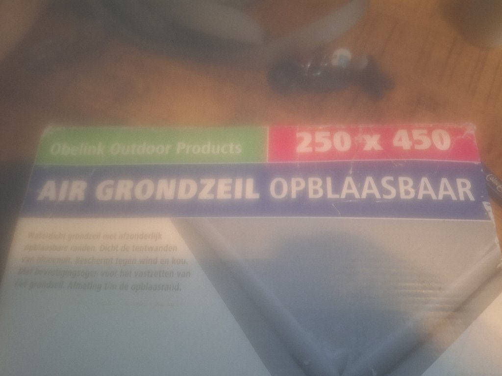 AIR GRONDZEIL, Ophalen, Nieuw