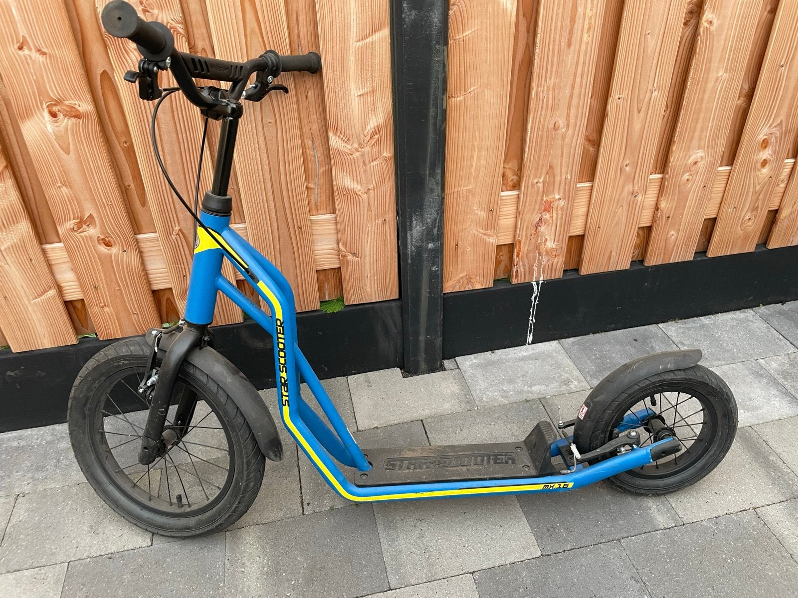 Star Scooter MX.16 step - Blauw/Geel, Fietsen en Brommers, Ophalen, Zo goed als nieuw, Gewone step