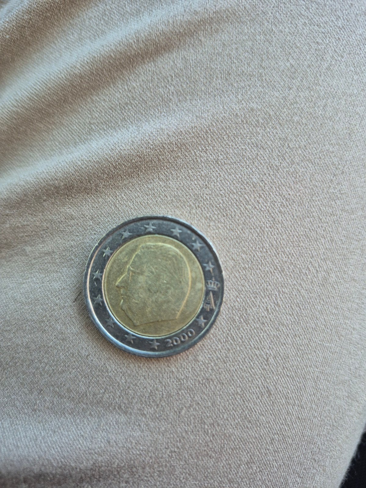2 Euro munt België 2000 Koning Albert II, Postzegels en Munten, Munten | Europa | Euromunten, Ophalen of Verzenden, België, 2 euro