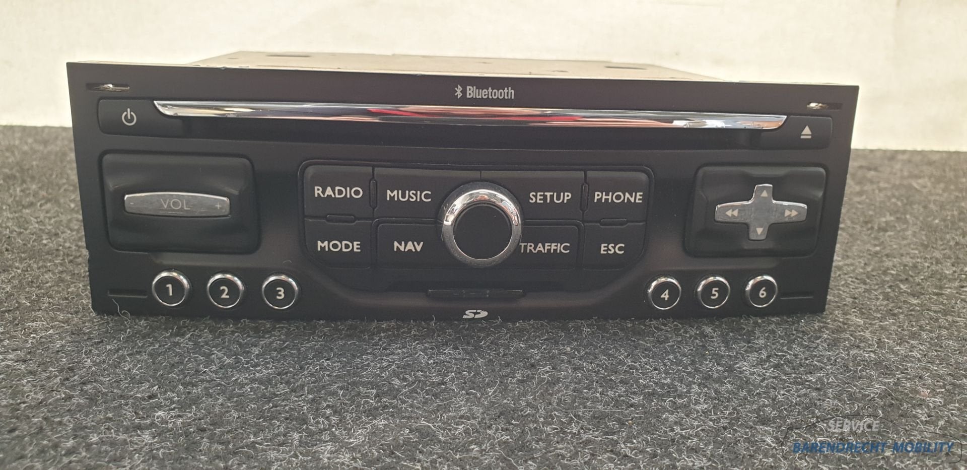 Rneg Radio CD speler met bluetooth en navigatie 96736746XT C