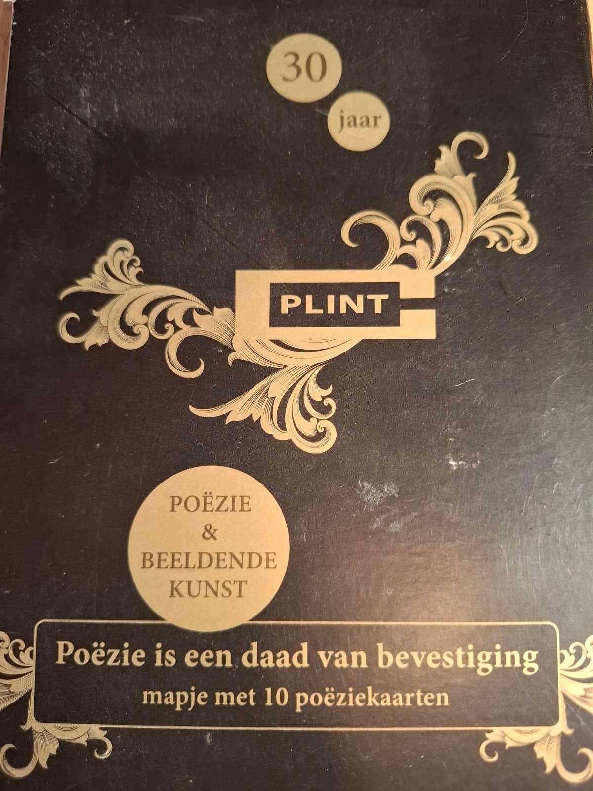 Plint: Poëzie & Beeldende Kunst - 10 poëziekaarten, Boeken, Verzenden, Zo goed als nieuw, Diverse auteurs, Meerdere auteurs