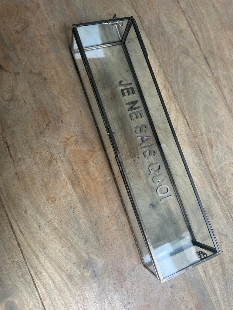 Mooie French box van Riviera Maison, Ophalen, Zo goed als nieuw, Glas