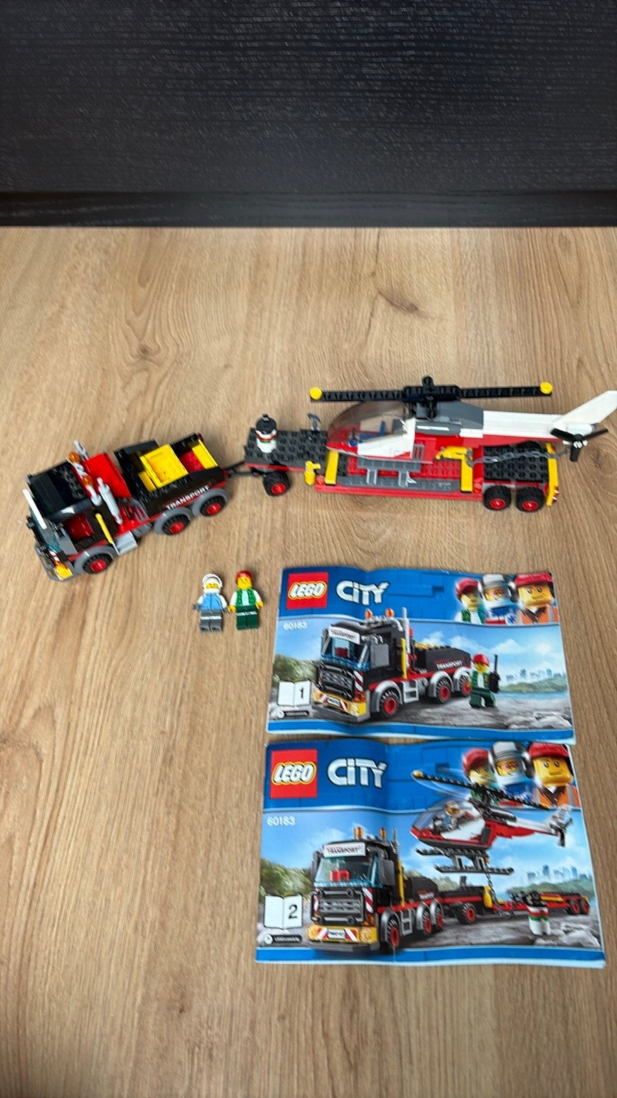 LEGO City 60183 Zwaar Transport met Helikopter, Ophalen of Verzenden, Zo goed als nieuw