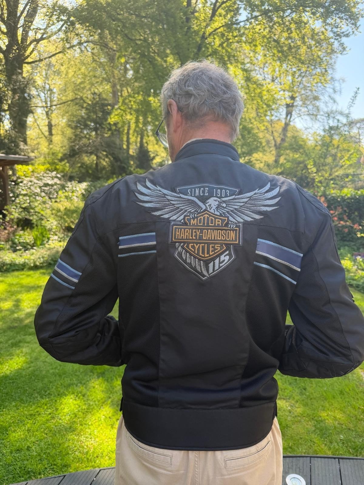 Harley Davidson jubileum jack, Motoren, Kleding | Motorkleding, Ophalen of Verzenden, Jas | textiel