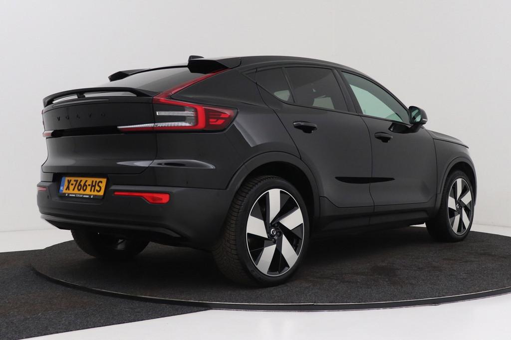 Volvo C40 Single Motor Extended Range Ultimate 82 kWh | Trek, Automaat, Achterwielaandrijving, Gebruikt, Zwart