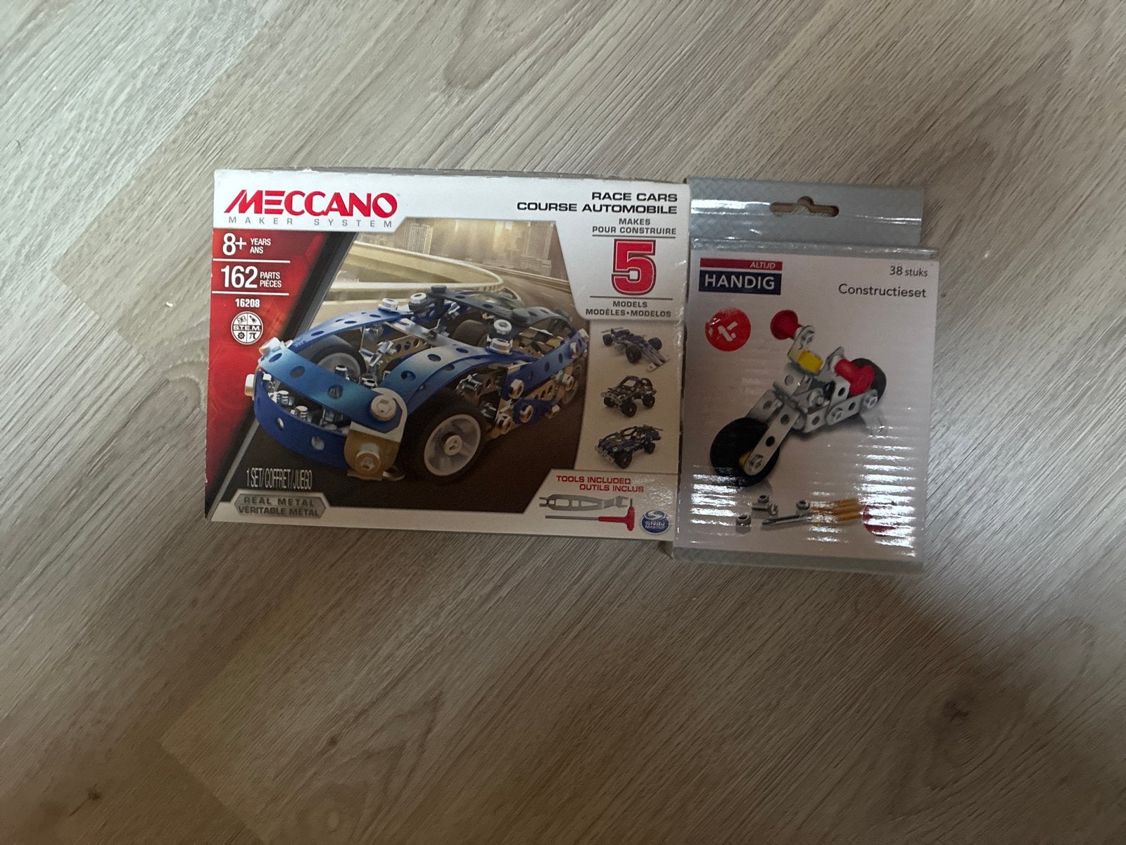 Meccano Race Cars & Constructieset - 3 modellen, Ophalen of Verzenden, Nieuw, Overige merken