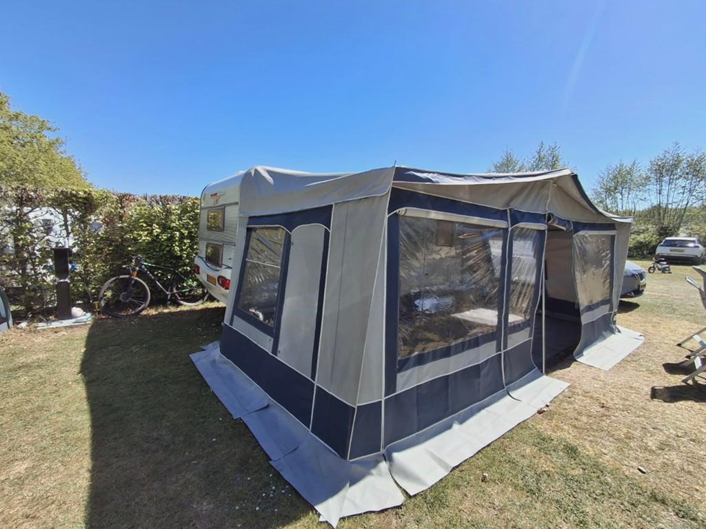 Goldcamp Commandeur PVC Seizoens voortent maat 13 275, Caravans en Kamperen, Voortenten en Luifels, Ophalen, Zo goed als nieuw