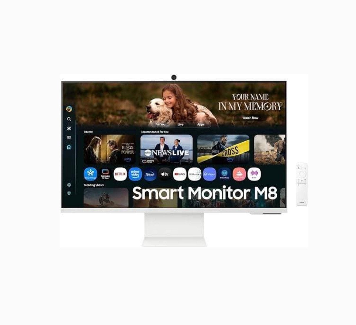 Samsung Smart Monitor M8 - LS32FM801UUXEN, Computers en Software, Samsung, 3 tot 5 ms, Curved, VA