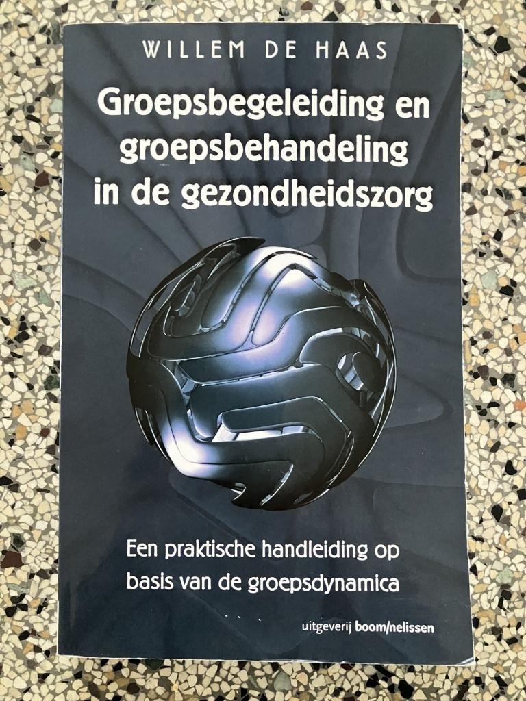 Groepsbegeleiding en groepsbehandeling in de gezondheidszorg, Willem de Haas, Ophalen of Verzenden, Zo goed als nieuw, Cognitieve psychologie
