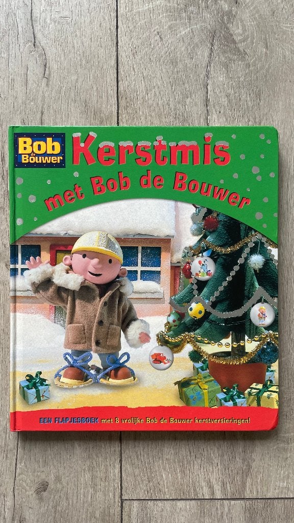 Bob de Bouwer: Kerstmis - Een Flapjesboek, Gelezen, Ophalen of Verzenden, Keith Chapman, Uitklap-, Voel- of Ontdekboek