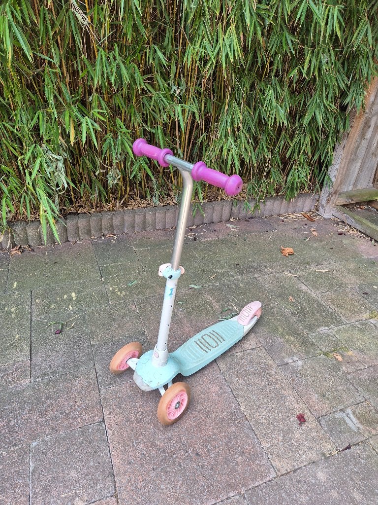 Step met lichtjes in de wielen - Oxelo Decatlon, Ophalen, Gebruikt, Gewone step, Oxelo