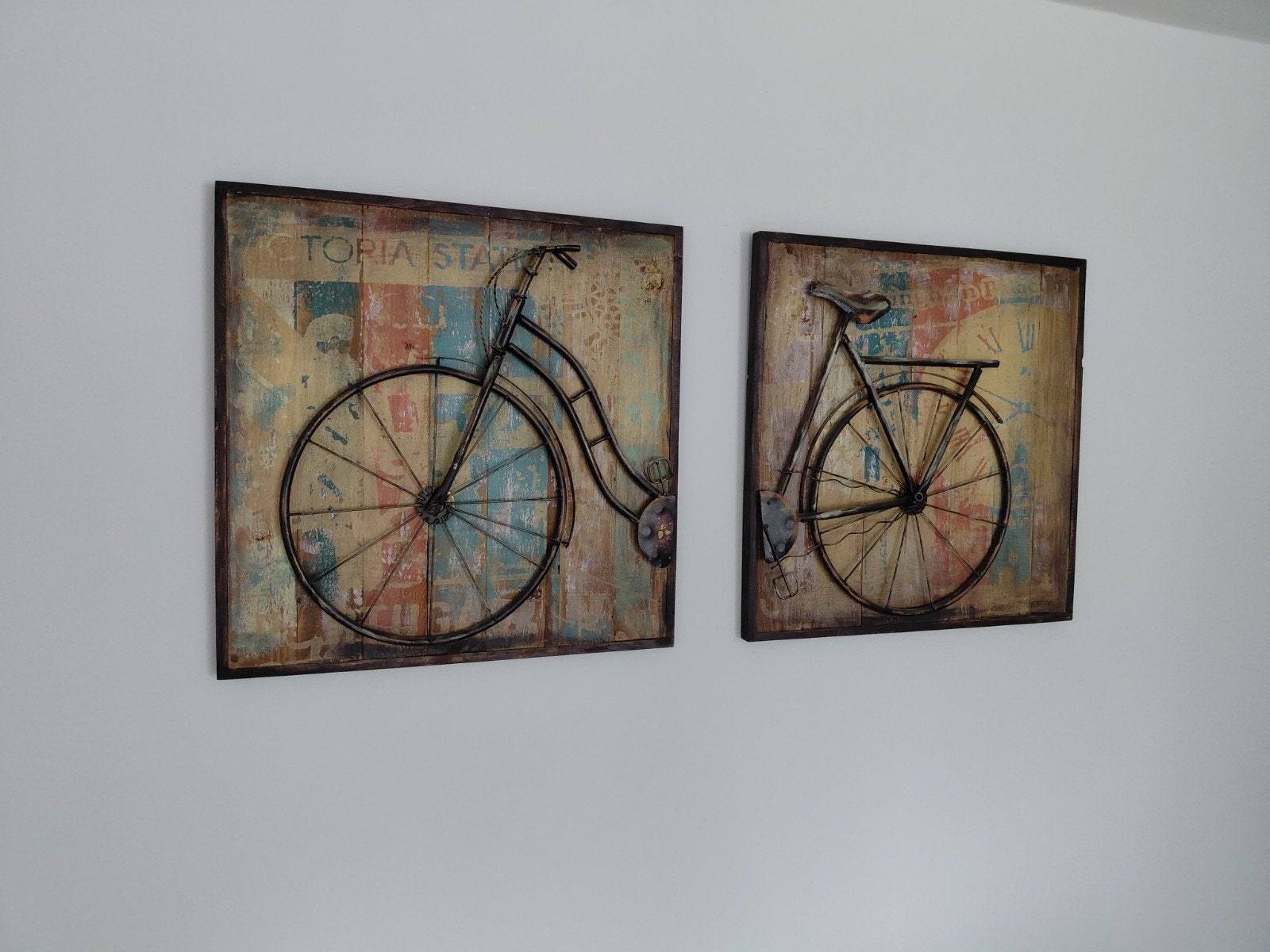 3D wanddecoratie,  fiets, Ophalen of Verzenden, Zo goed als nieuw
