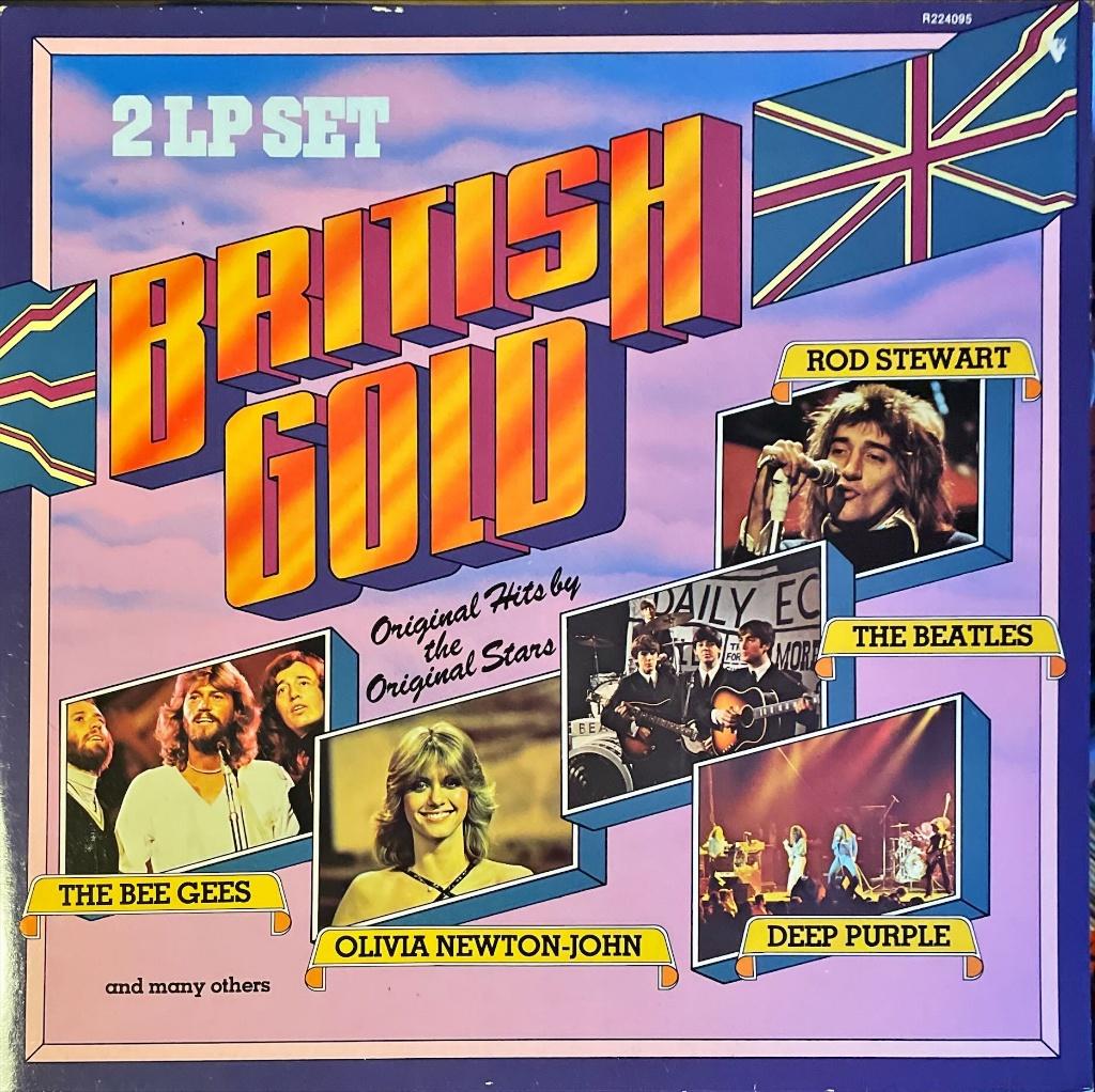 British Gold (dubbel LP), Cd's en Dvd's, Vinyl | Verzamelalbums, Gebruikt, Pop, Beschermende buitenhoes, Inclusief binnenhoes