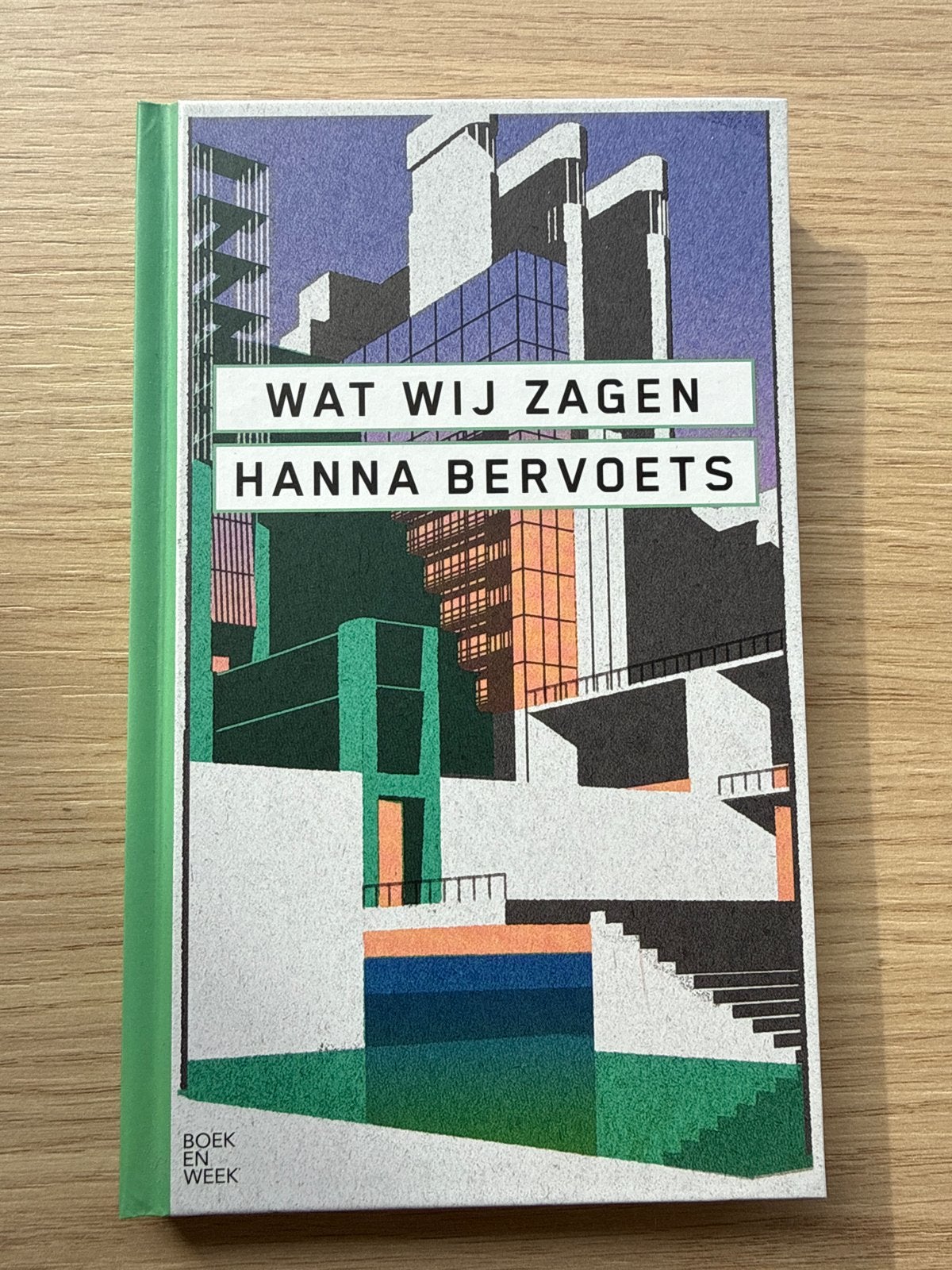 Wat wij zagen - Hanna Bervoets (Boek en Week editie), Ophalen of Verzenden, Zo goed als nieuw, Nederland