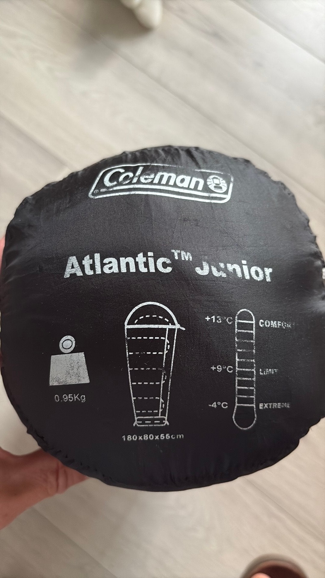 Coleman Atlantic junior kinderslaapzak -4 tm +13, Ophalen of Verzenden, Gebruikt