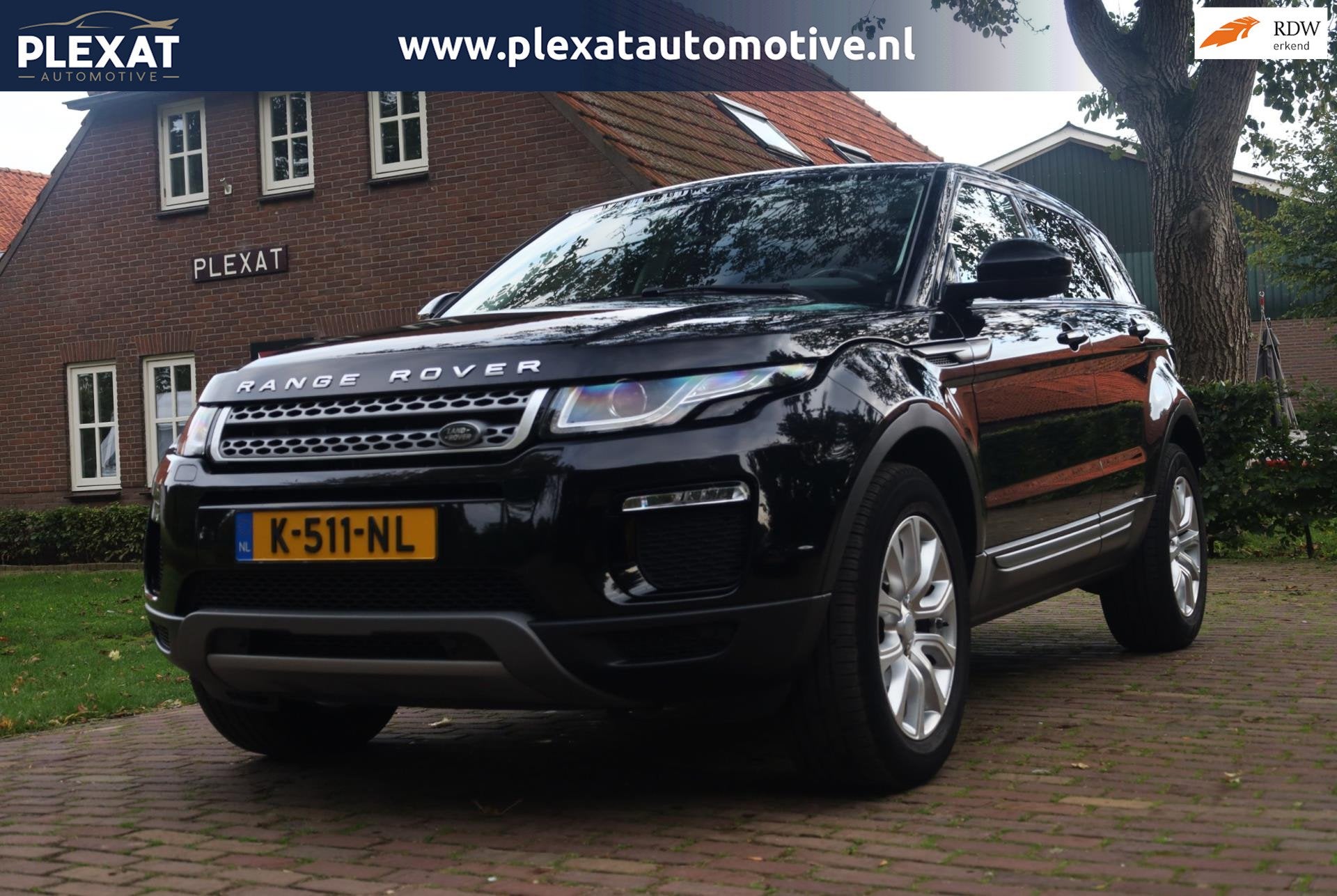 Land Rover Range Rover Evoque 2.0 Si4 Urban Series SE Aut. |, Auto's, Automaat, 4 cilinders, Zwart, Bedrijf