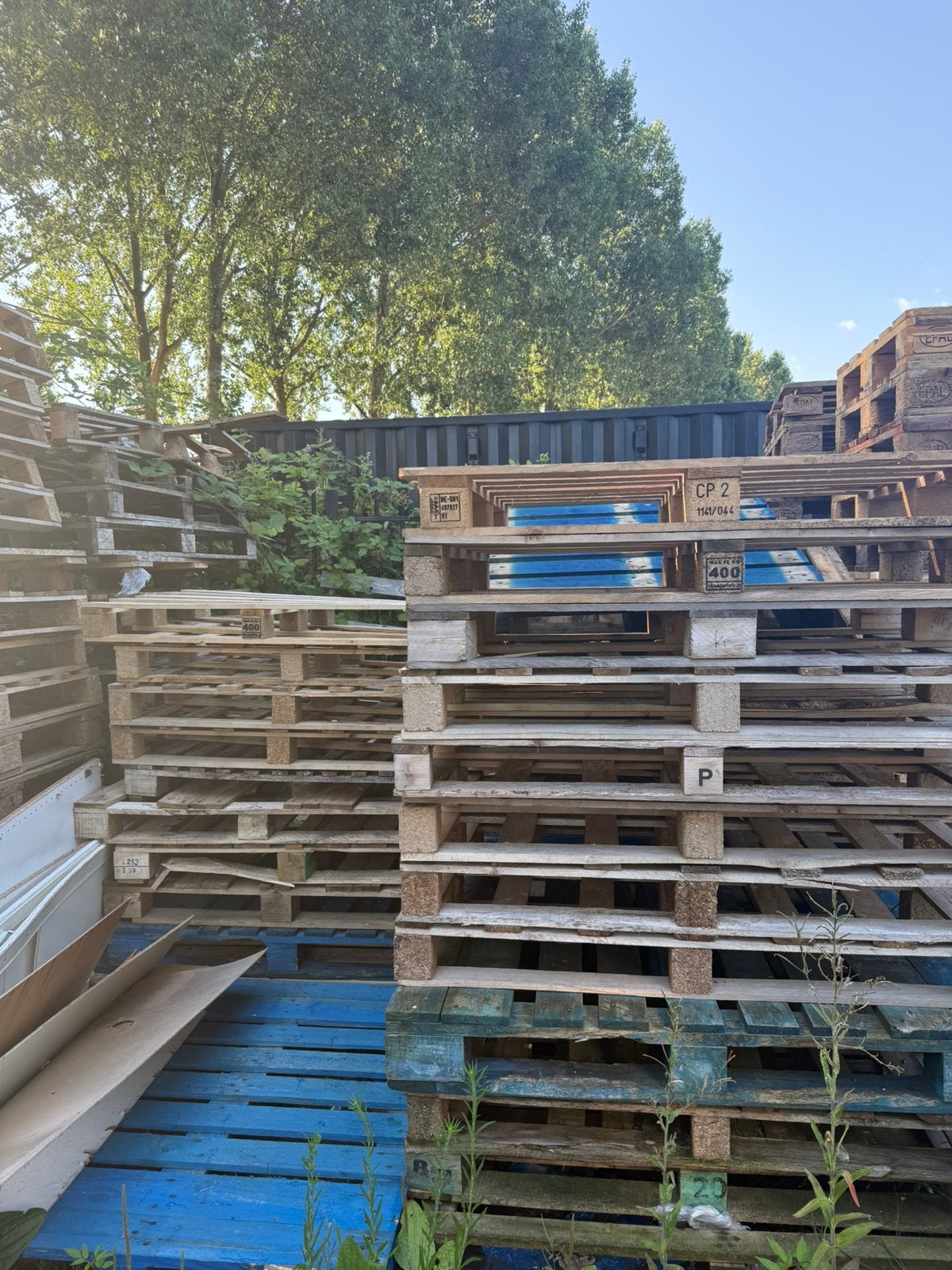 Pallets, Ophalen, Zo goed als nieuw, Pallet, Minder dan 200 cm