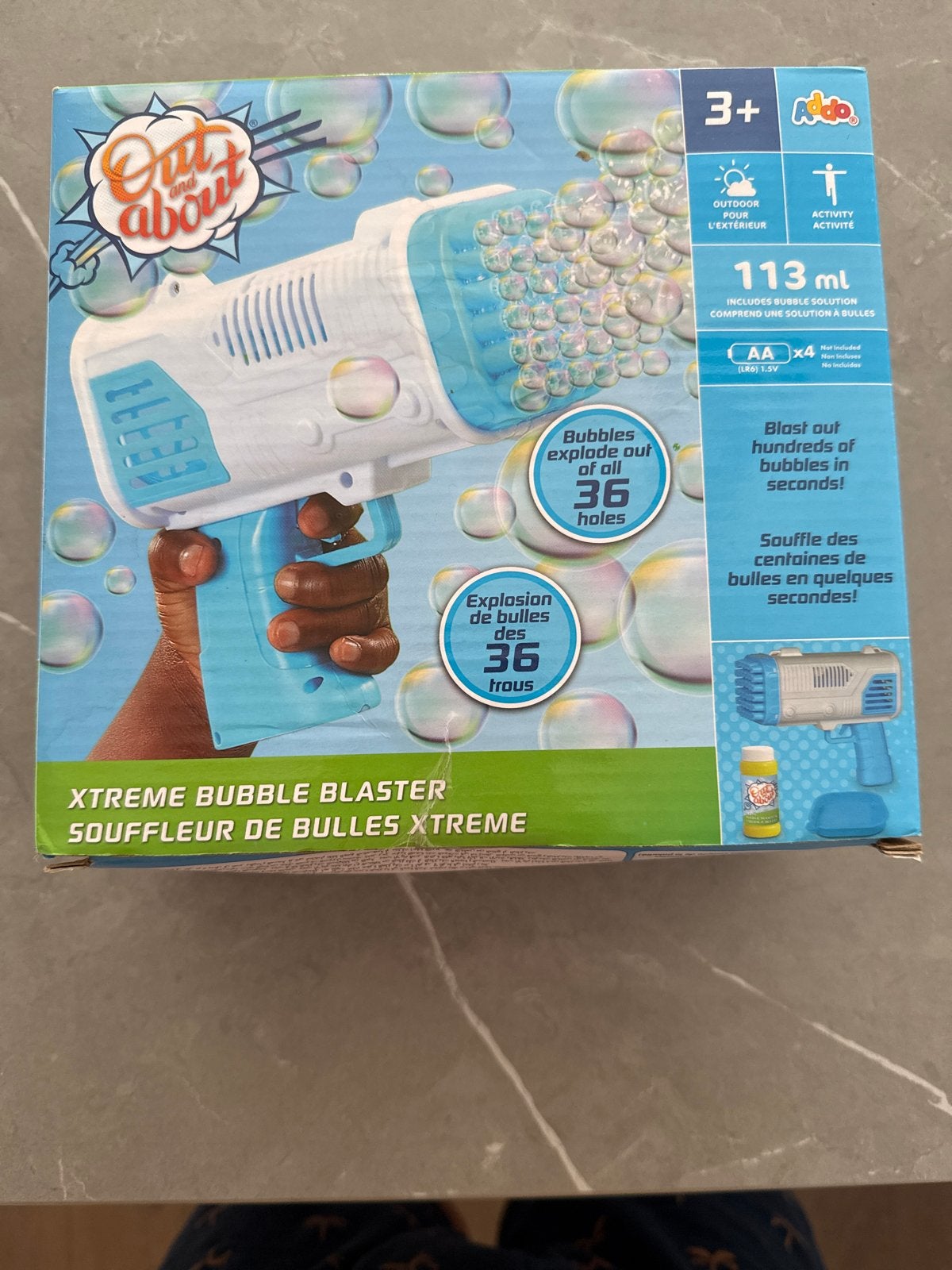 Xtreme Bubble Blaster - Bellenblaas Pistool, Ophalen of Verzenden, Nieuw