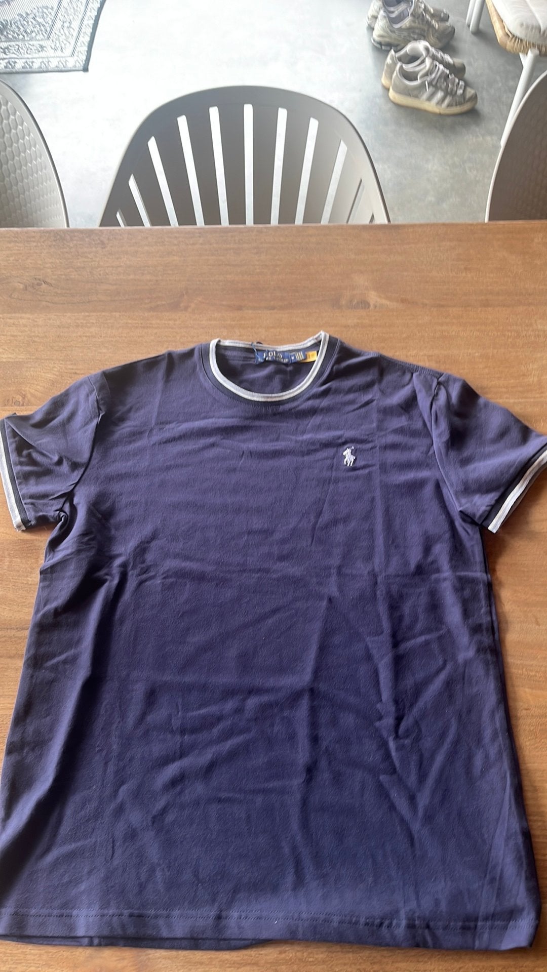 Polo Ralph Lauren Shirt, Kleding | Heren, Polo's, Verzenden, Zo goed als nieuw, Maat 48/50 (M), Blauw